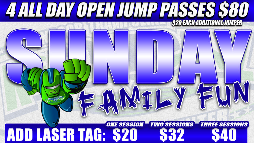 Rebounderz Grand Rapids Sunday Family Fun