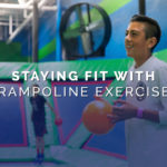 staying fit with trampoline exercises