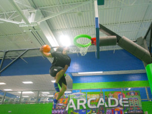 air basketball slam