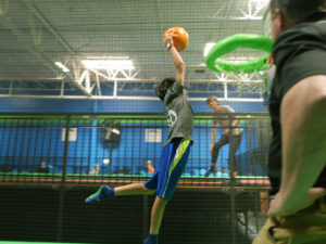 air basketball slam