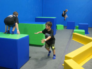 ninja floor course
