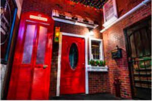 red door escape room playroom