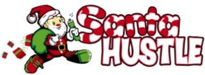 santa hustle logo