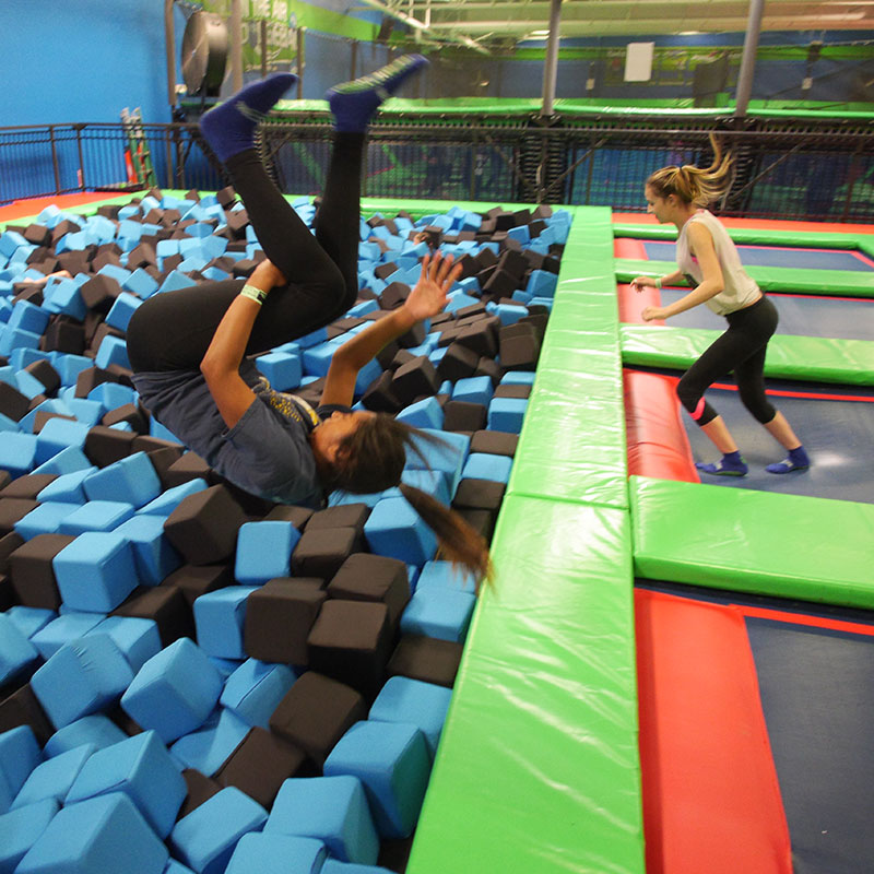 Rebounderz Family Fun Center Indoor Trampolines Arcade More