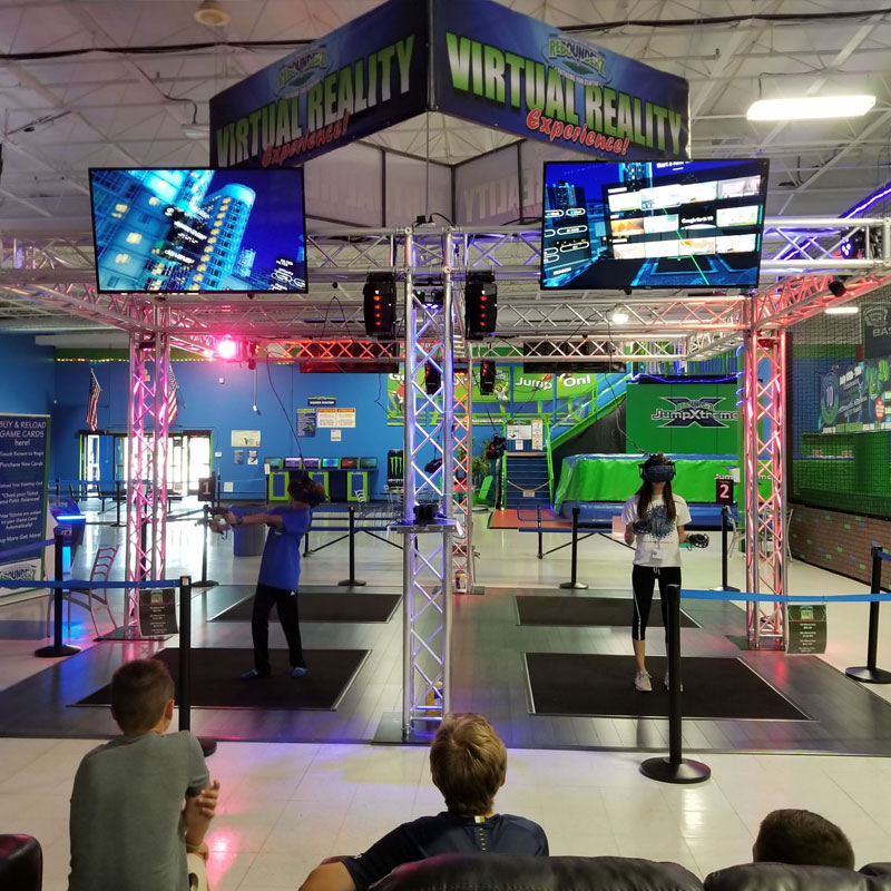Virtual Reality Experience at Rebounderz