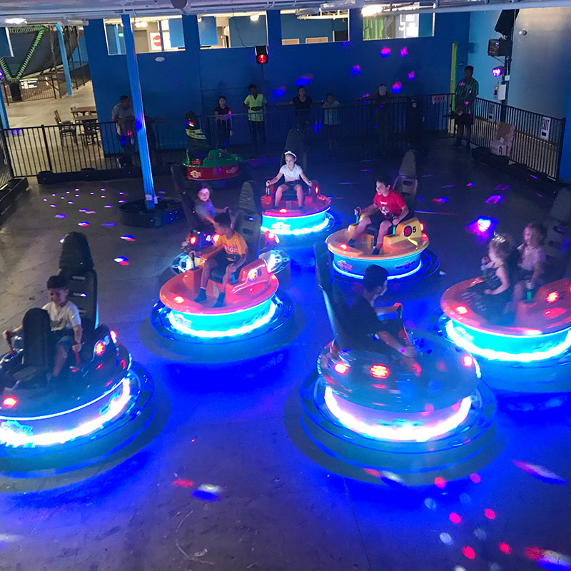 spin flip bumper cars