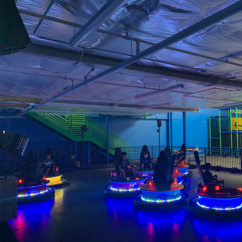 spin flip bumper cars