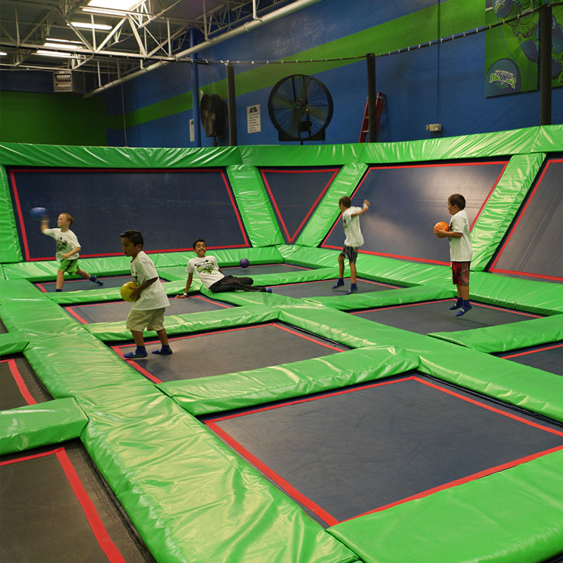 Dodgeball at Rebounderz Family Fun Center
